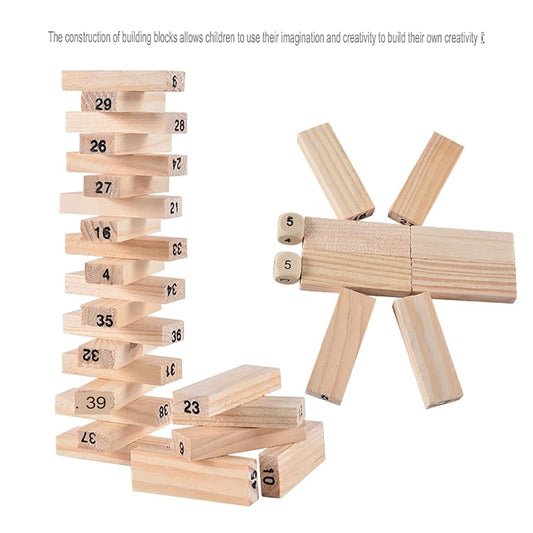 Jenga Board Game | Wooden Blocks Game | Buy Online in India