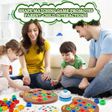 Educational Shape Puzzle Board Game for Kids & Adults