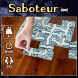 Saboteur The Mother Lode Bonus Pack Strategy Card Game – Includes Saboteur, Saboteur 2 & Secret Collectors’ Card – Perfect for Family Game Nights for Kids & Adults Age 8 & Older