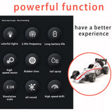 Remote Control Car: Multi-Functional RC Race Cars with LED Lights