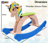 Wooden Horse Rocker for Kids: Safe Design | Buy in India