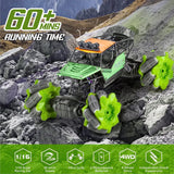 All-Terrain Remote Control Car –RC Off-Road Vehicle Crawler –Omni 4WD Rock-Climbing Toy High Speed Monster Truck