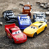 Metal Die Cast Racers Set of 6 Small Unbreakable Cars for Kids, Ideal for Competition and Play.