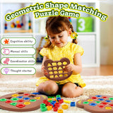 Educational Shape Puzzle Board Game for Kids & Adults