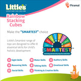 Rainbow Stacking Cubes I Activity toy for babies I Multicolor I Infant & Preschool Toys I Develops motor & Reasoning skills(7 pieces)