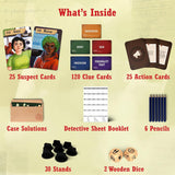 Card Game - Catch The Crook, Family Friendly Mystery Game, Strategy Game, Gifts for Kids, Boys, Girls Ages 10 and Up, 2-5 Players