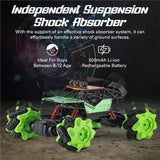 All-Terrain Remote Control Car –RC Off-Road Vehicle Crawler –Omni 4WD Rock-Climbing Toy High Speed Monster Truck