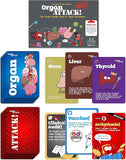 Organ Attack Fun Card Game for All Ages