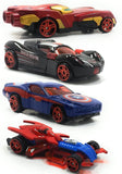 Mini Diecast Car Set for Kids, Avenger Series of 4 Racing Vehicles for Play and Competition - Multicolor