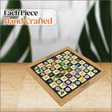 Buy Wooden Ludo & Chess Board Game Online in India | Two in One Set