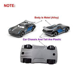 Metal Die Cast Racers Set of 6 Small Unbreakable Cars for Kids, Ideal for Competition and Play.