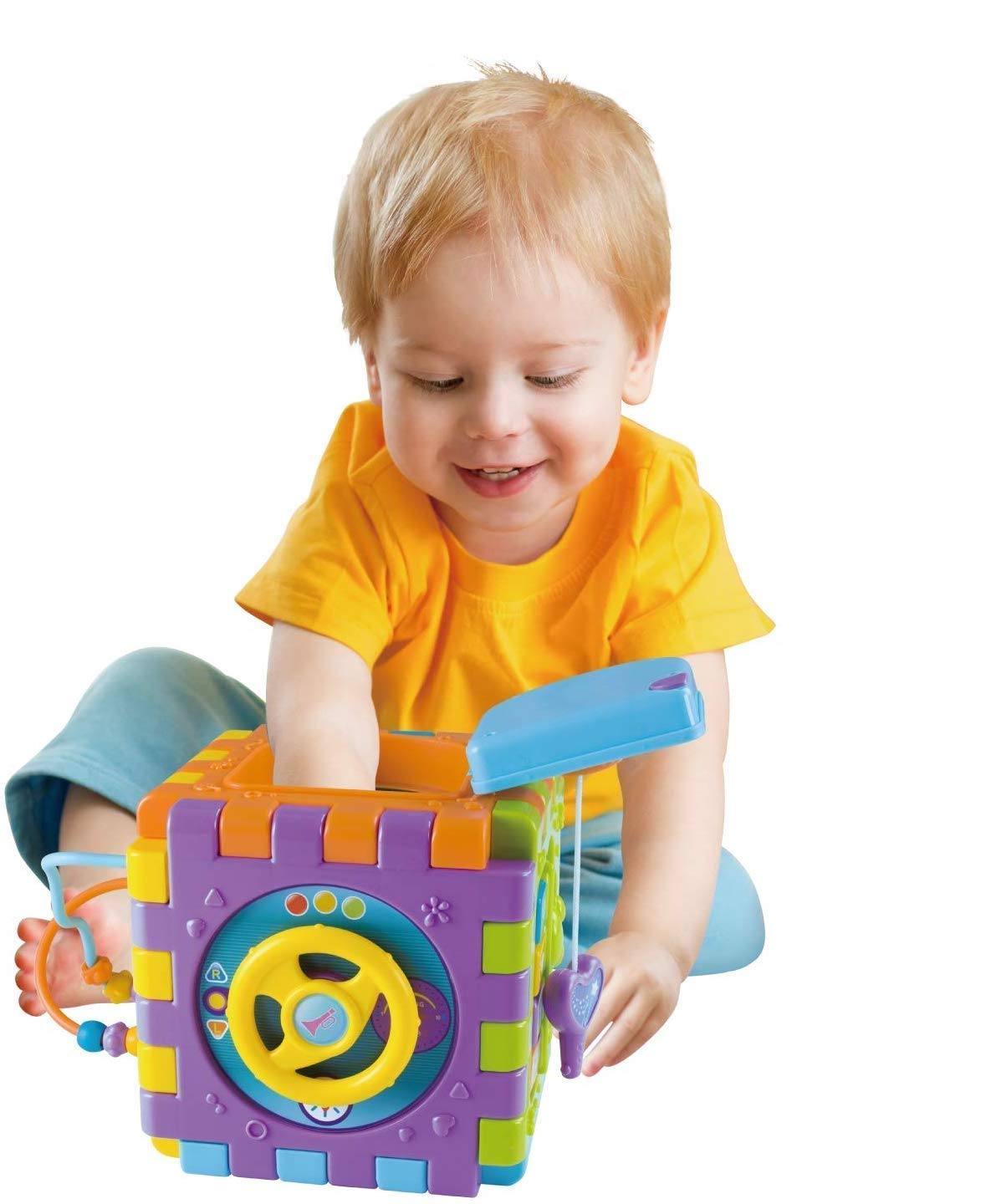 Cube Play: Safe and Fun Early Development Toy for Kids