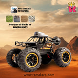 RC Car with Camera for Android and iOS, High Speed Alloy Off Road Fast Racing Vehicle Electric Toy Car Gift for Boys Teens Adults (Rock Crawler Camera WiFi and APP Control) - Random Color (with Batteries)