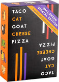 Taco Cat Goat Cheese Pizza Halloween Card Game - Perfect Halloween Games for Kids