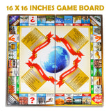 Big Business Board Game Jumbo Size with Plastic Money Coins