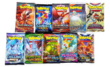 Trading Card Collection Pokemon Playing Card Game 5 Pack 50 Card Collection Set Booster box Battle Game for Kids (SHINING FATES 5 PACK 50 CARDS)