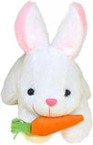 Elegant Soft Toy Set: Appu Elephant (25 cm), Penguin (20 cm), White Rabbit (28 cm), Mini Dog (25 cm) for Kids.