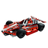 Tech Bricks 3412 Red Building Block Racing Car 158+ Pieces, Pull Back Block Car